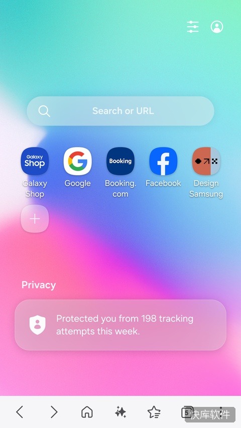 三星浏览器app 软件截图 3